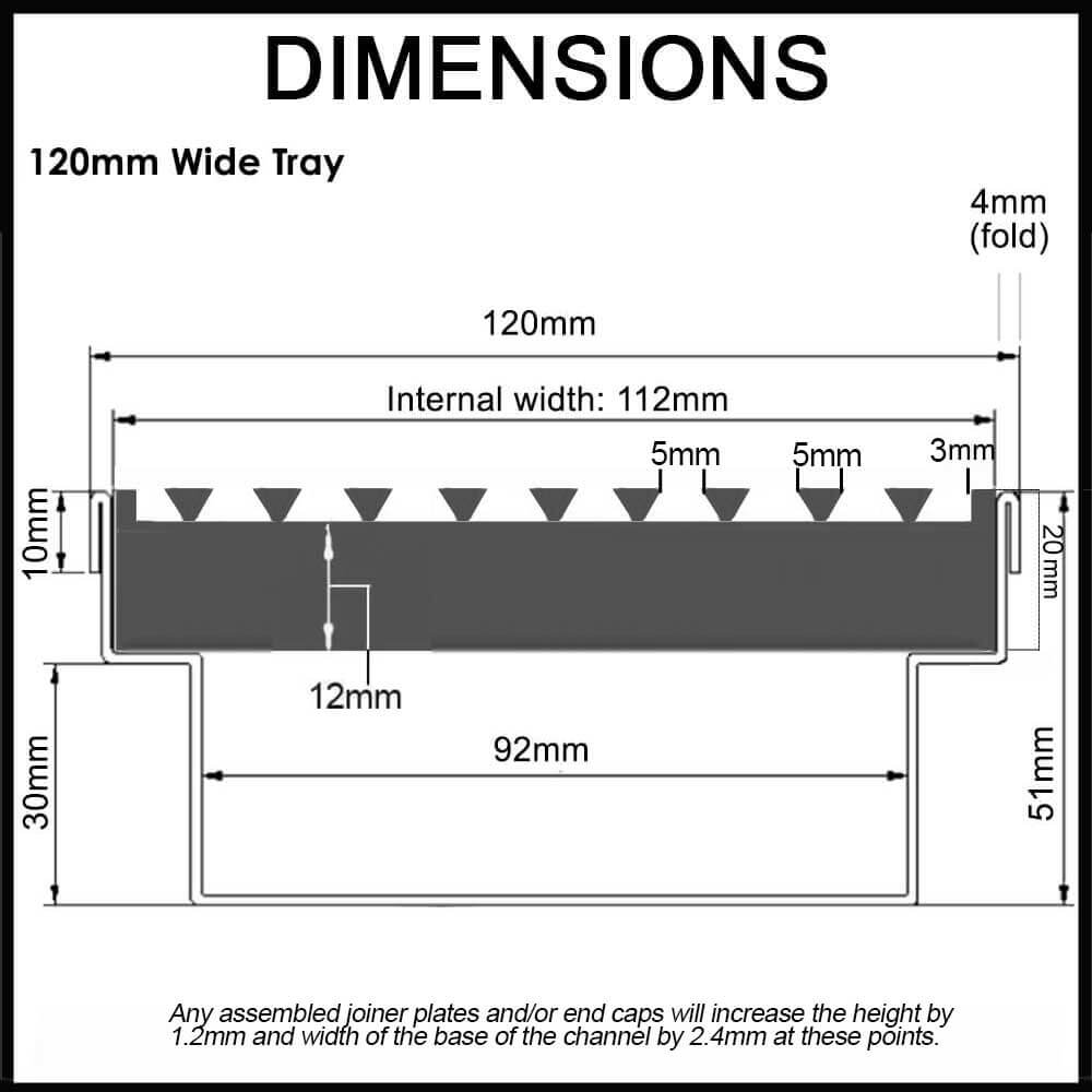 heavy duty outdoor drainage channel wedge wire cover