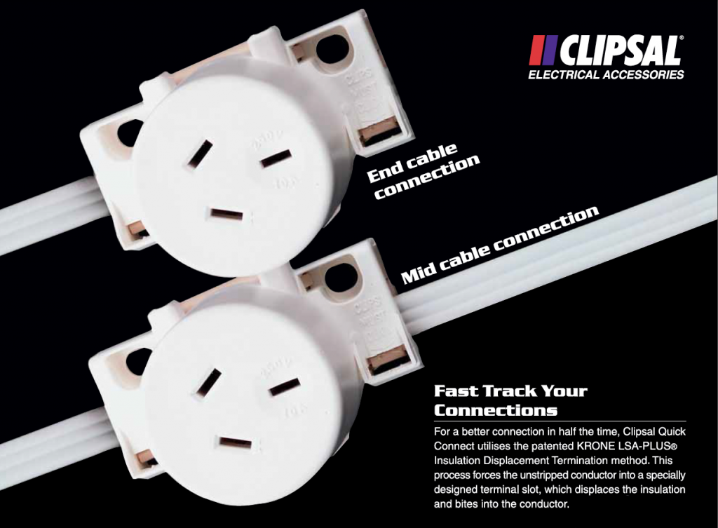 Clipsal Quick Connect