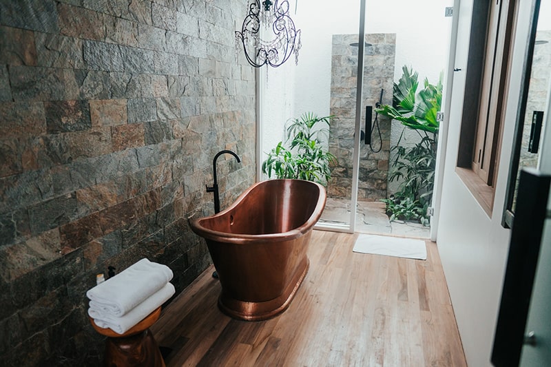 Albisia Bathroom natural modern bathroom